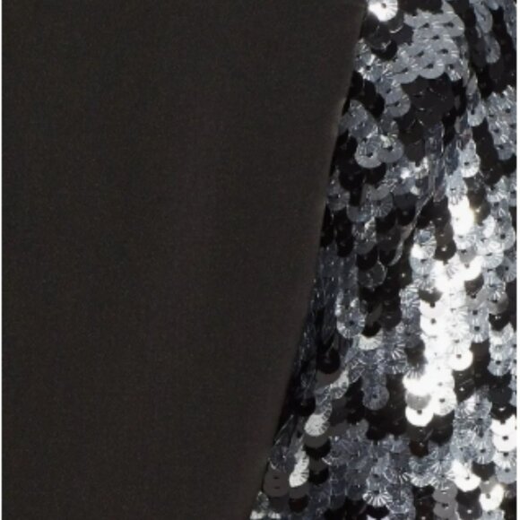 Anthropologie Pleione Sequin Top Black Small NWT - Picture 3 of 3